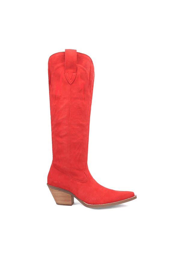 Women's Thunder Road Western Performance Boot Snip Toe Red 11 M  US