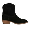 thumbnail image 1 of Dingo Womens Tumbleweed Pull On Round Toe Western Ankle Boots, 1 of 2