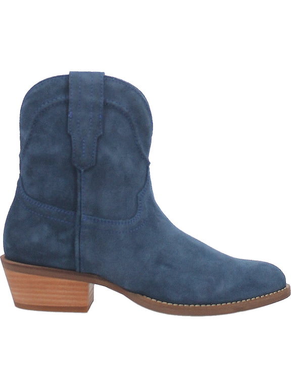 Womens Tumbleweed Roper Round Toe Cowboy Ankle Boots