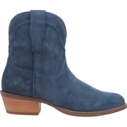 Dingo Womens Tumbleweed Roper Round Toe Cowboy Ankle Boots
