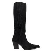 Dingo Womens Twister Fringe Snip Toe Cowboy Tall Boots