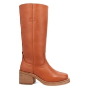 Dingo Womens Vagabond Round Toe Pull On Tall Boots