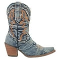 thumbnail image 1 of Dingo Womens Y'all Need Dolly Embroidered Round Toe Cowboy  Ankle Boots, 1 of 2