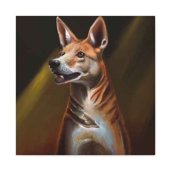 Dingo in Baroque. - Canvas