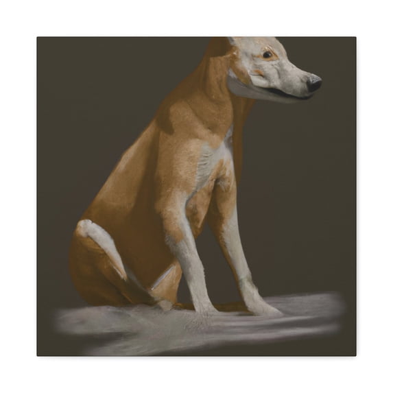 "Dingo in Minimalism" - Canvas