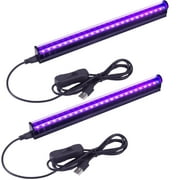 Dingrich 5W LED Blacklight Strip Lights with USB Power 2 Pack