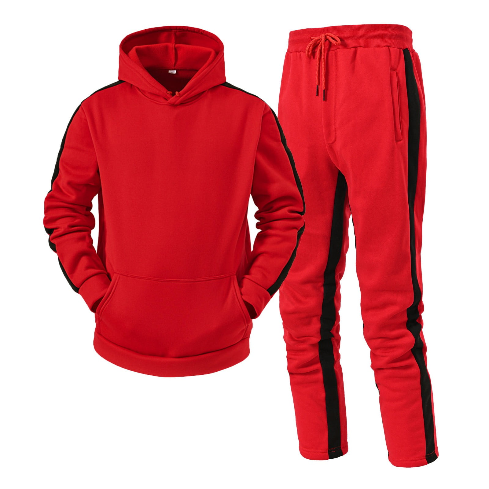 Brnmxoke Mens Casual Tracksuits Long Sleeve Jogging Suits Sweatsuit Sets 2 Piece Athletic Warm Up Full Zip Track Jackets Pants Sweat Outfit Beige Xl