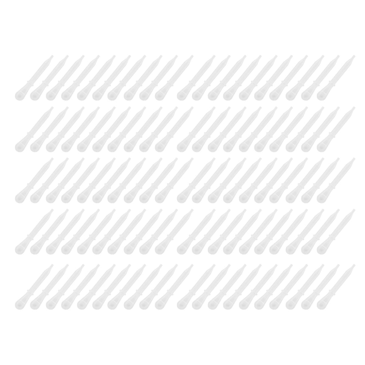 Dinheiro 100 PCS Disposable Plastic Pipette Eye Droppers Transfer