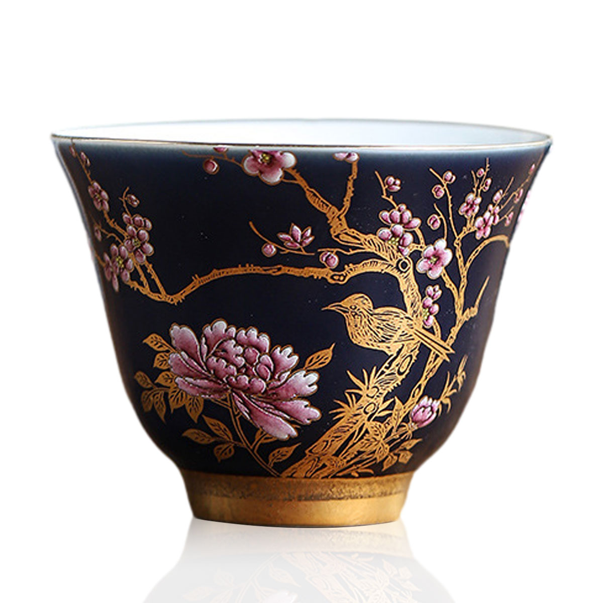 Dinheiro 70ml Kung Fu tea cup, mini master cup, handmade, ceramic tea