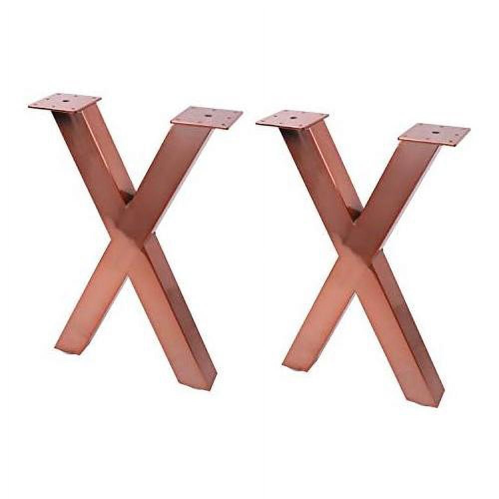 Dining Bench Legs, XShaped Steel Table Legs, Coffee Table Legs