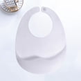 thumbnail image 1 of Dining Bib Newborn Silicone Bib Baby Rice Pocket Waterproof Adjustable Length Safe Foldable Bib Baby Eating Bib, 1 of 6