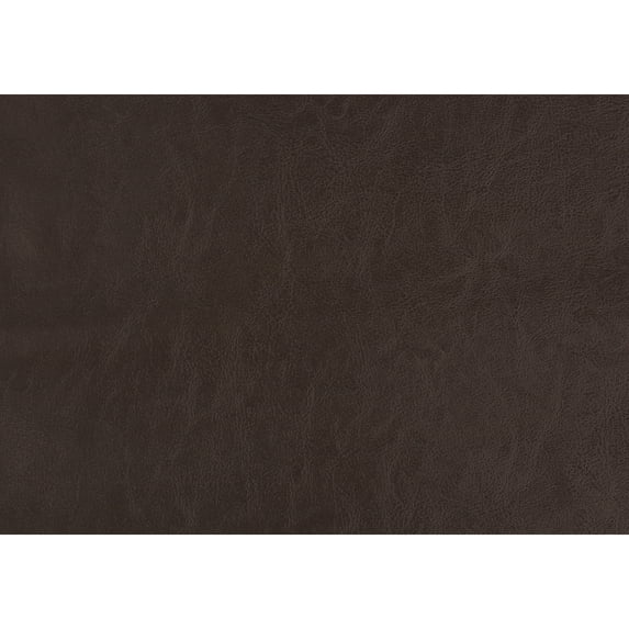 Dining Chair Of 2, Upholstered Side Chairs With Brown Leather-like Texture Seat Open Slat Back, Wood Legs, Transitional For Room, Supportive Foam Back Cushion