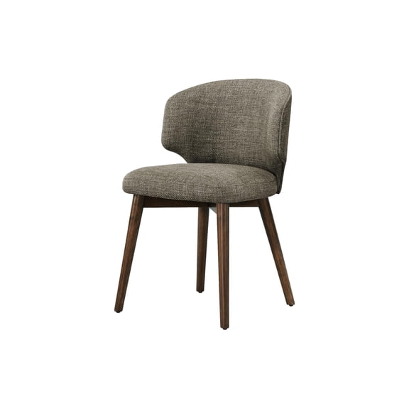 Dining Chair - 32"H - Set Of 2 - Dining Room - Wood - Dark Walnut - Brown