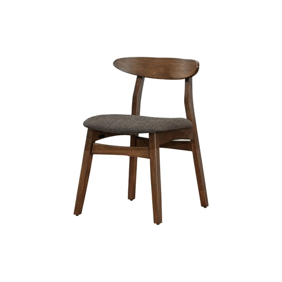 Dining Chair - 32"H - Set Of 2 - Kitchen - Dining Room - Dark Walnut - Wood