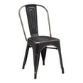 thumbnail image 1 of Dining Chair Anti Black Gold (Set Of 2) - Steel, 1 of 2