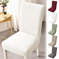 thumbnail image 1 of Dining Chair Cover, High Back, Washable Nylon Spandex, Slipcover for Kitchen, Wedding, Banquet, Multiple Colors, 1 of 6