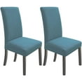 thumbnail image 1 of Dining Chair Covers Fit Stretch Chair Covers, 2 Pack Stretch Chair Covers for Dining Room, 1 of 7