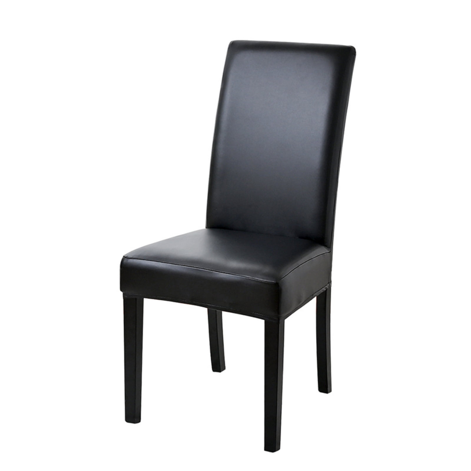 Dining Chair Covers, Pu Leather Waterproof and Oilproof Stretch Dining