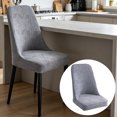 thumbnail image 1 of Dining Chair Covers,Seat Covers for Dining Room Chairs,Chair Covers for Dining Chairs,Dining Chair Covers,Removable Stretch Parsons Slip(Gray), 1 of 7