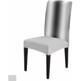 thumbnail image 1 of Dining Chair Covers Set of 4,Modern Minimalist Line Art Universal Stretch Kitchen Seat Covers Parsons Chair Protector Slipcover for Home Restaurant Party Decor,Abstract Grey White Gradient, 1 of 6