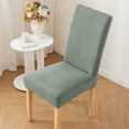 thumbnail image 1 of Dining Chair Covers, Stretch Kitchen Chair Cover, Removable Washable Chair Protector for Home,Restaurant,Banquet,18"x18"x24"(Light Green), 1 of 5