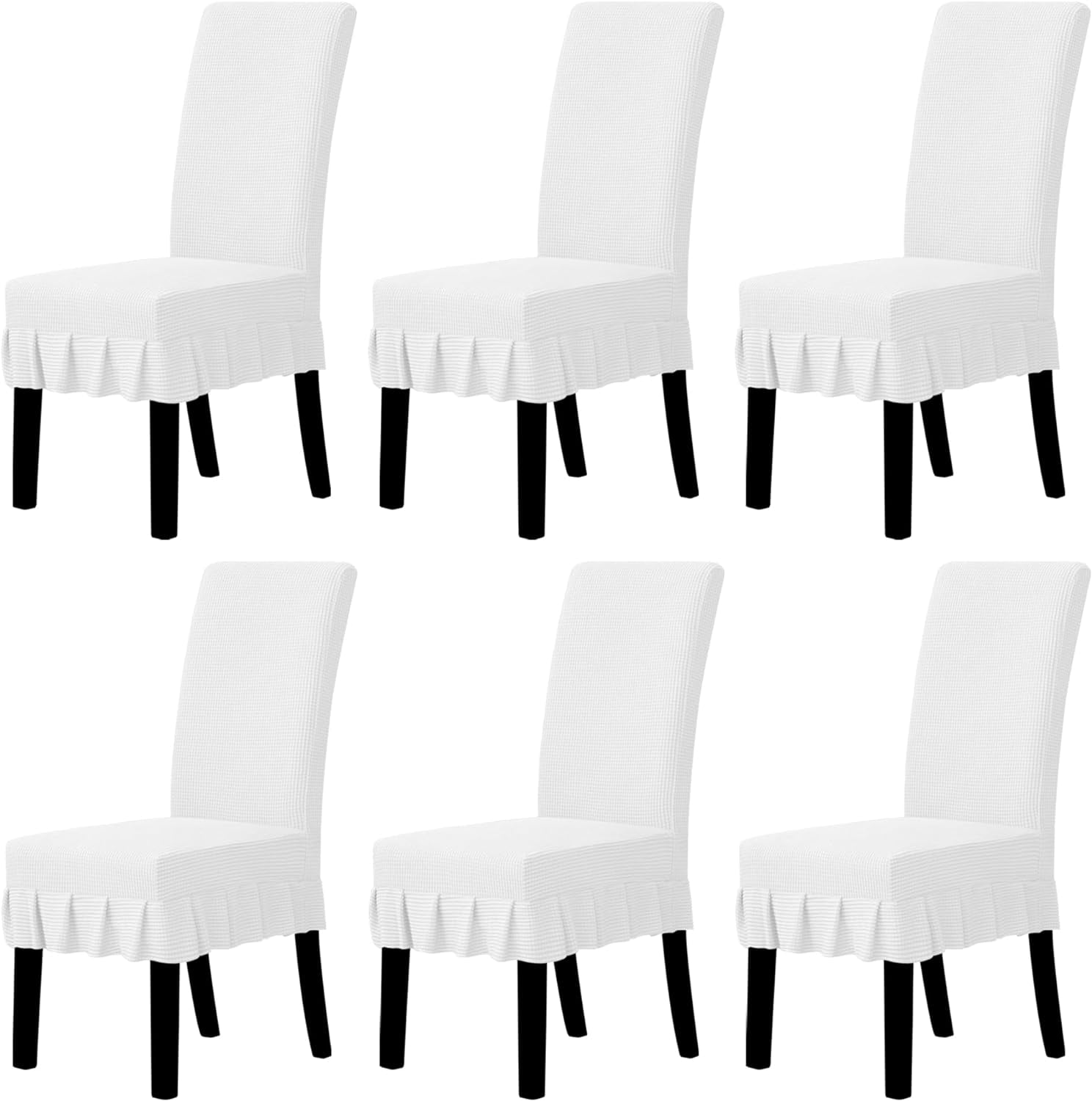 White Dining Chair Covers