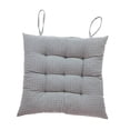 thumbnail image 1 of Dining Chair Cushion Pad Seat Pad Non Slip Soft Comfortable Window Pad Floor Pillow Seat Padding for Dining Room Yoga Bedroom Gray, 1 of 8
