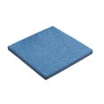 thumbnail image 1 of Dining Chair Cushion with Ties, 15.7 x 15.7 in Washable Linen Sponge Seat Pad for Kitchen Office Patio Chair, Blue, 1 of 6