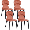 Dining Chair Modern High Back Kitchen & Dining Room Chairs Set