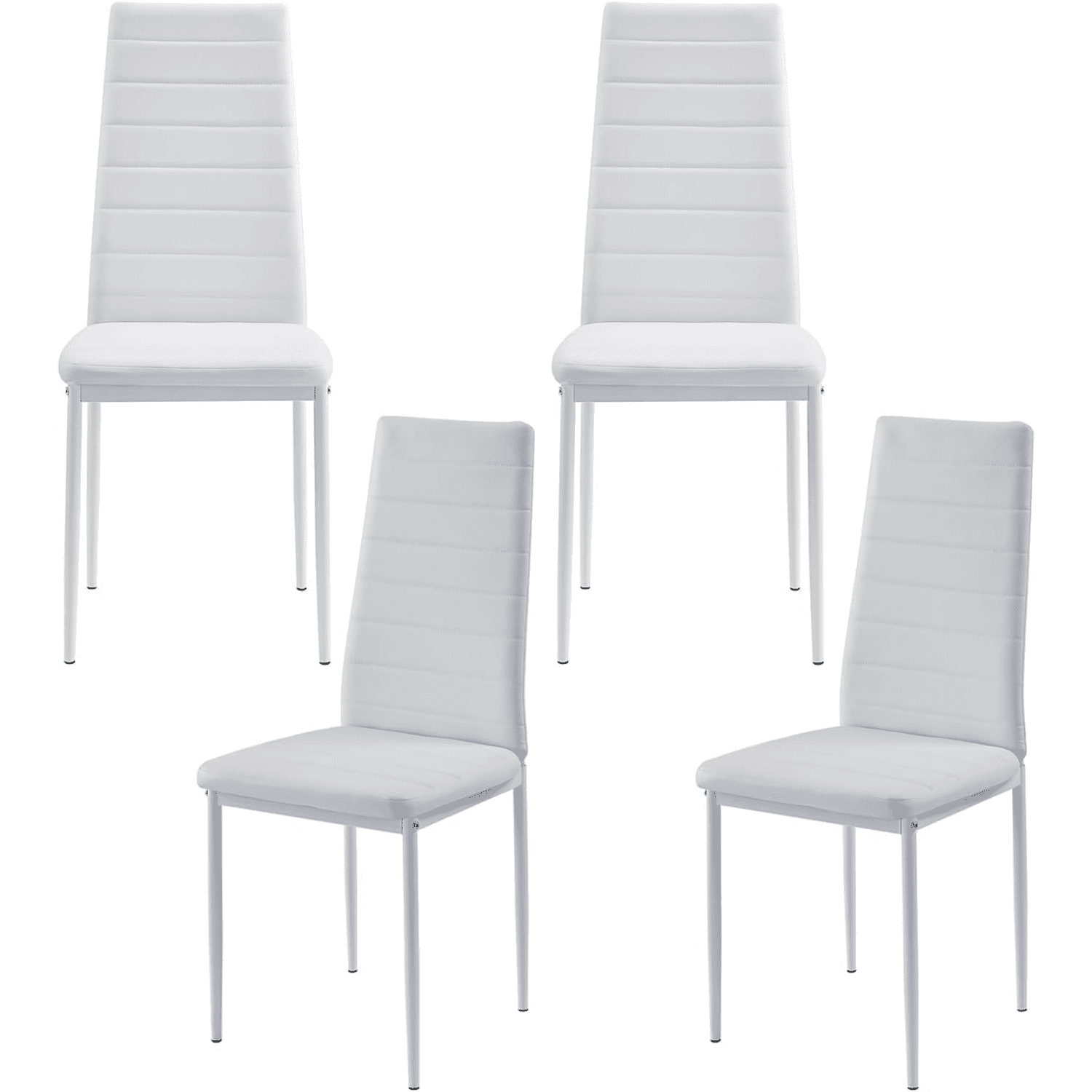Dining Chair Modern High Back Kitchen & Dining Room Chairs Set