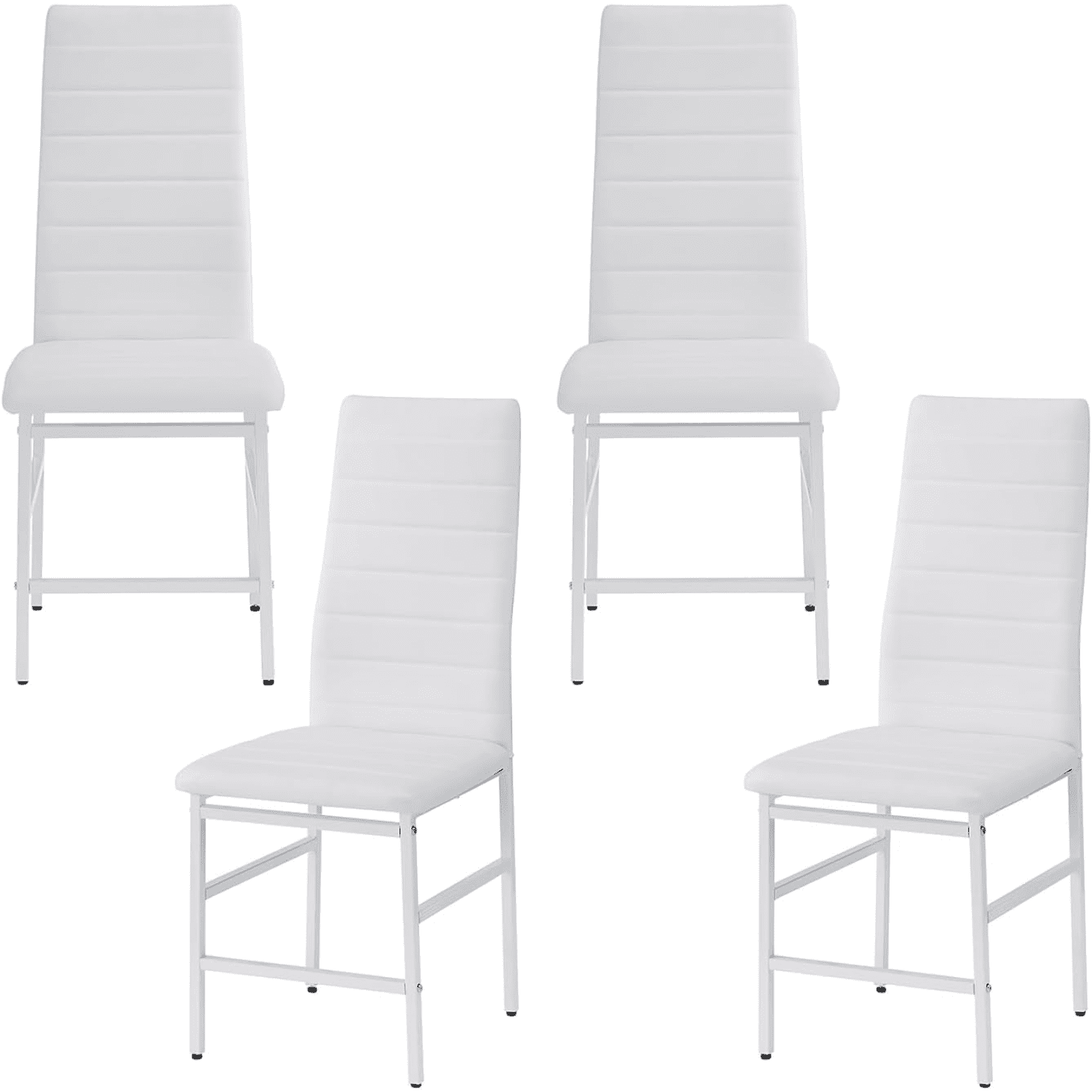 Dining Chair Modern High Back Kitchen & Dining Room Chairs Set