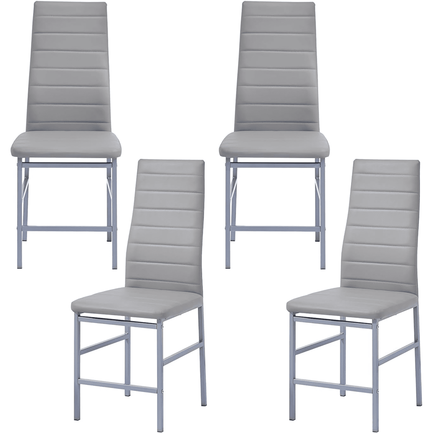 Dining Chair Modern High Back Kitchen & Dining Room Chairs Set