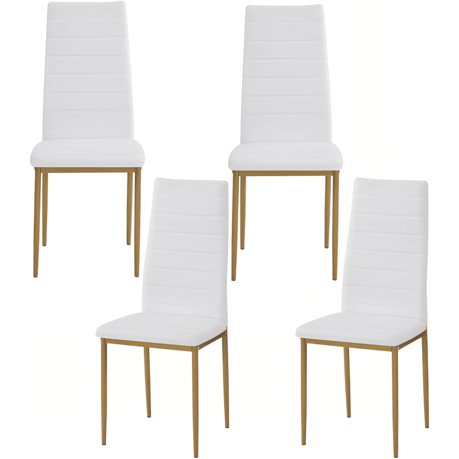 Dining Chair Modern High Back Kitchen & Dining Room Chairs Set