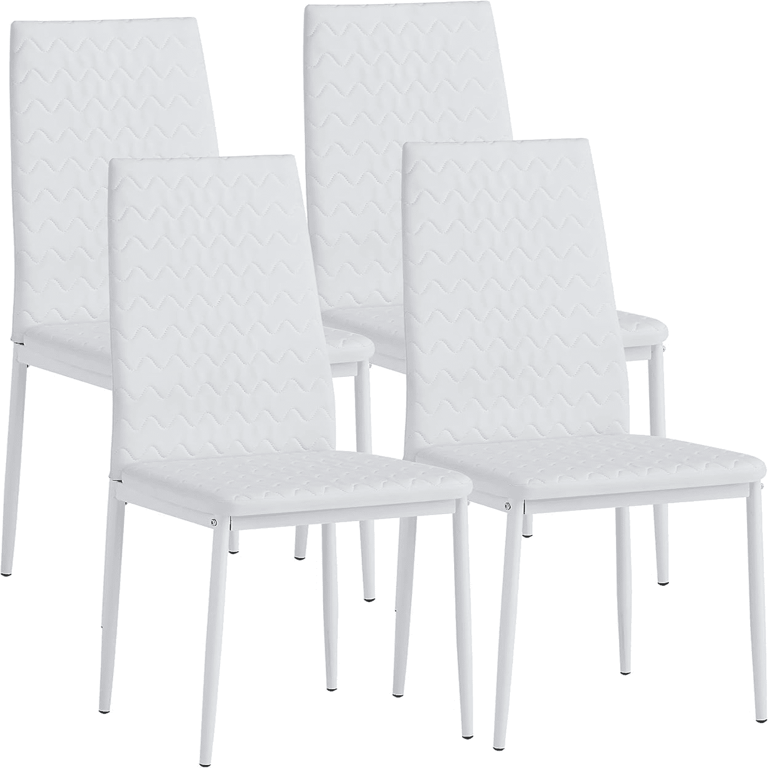 Dining Chair Modern High Back Kitchen & Dining Room Chairs Set
