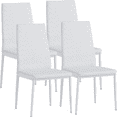 Dining Chair Modern High Back Kitchen & Dining Room Chairs Set