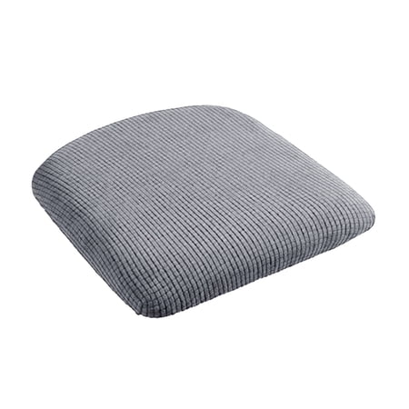 Dining Chair Seat Cover Stretch Chair Seat Cushion cover for Kitchen Light Grey