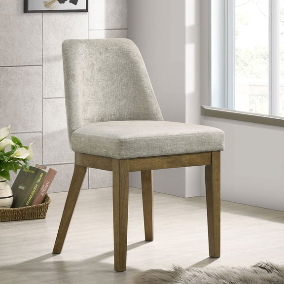 Dining Chairs Bryant Light Tan Upholstered Dining Side Chair (Set of 2),Wooden Dining Chairs