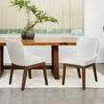 thumbnail image 1 of Dining Chairs, Ellis Dining Chair Set of 2 - Beige Linen, Beige Wooden Dining Chairs,Linen Fabric Dining Chairs, Furniture Dining Furniture Seating for Dining Ellis Dining Chair Set of 2 - Beige Line, 1 of 10