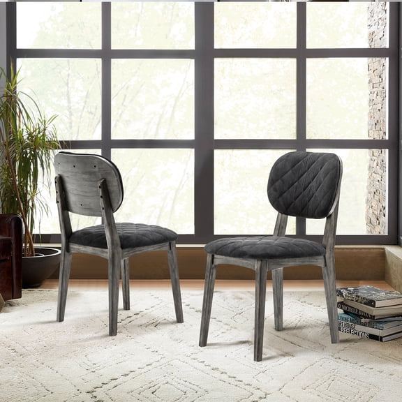 Dining Chairs Katelyn Midnight Open Back Dining Chair - Set of 2,Dining Room Seating