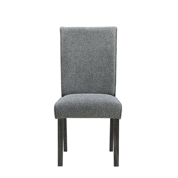 Dining Chairs, MARCIA GREY DINING CHAIRS (KIT OF 2), Gray Dining Room Seating,Rubber Wood Kitchen Dining Chairs, Furniture, Dining Furniture, Seating for Dining MARCIA GREY DINING CHAIRS (KIT OF 2)