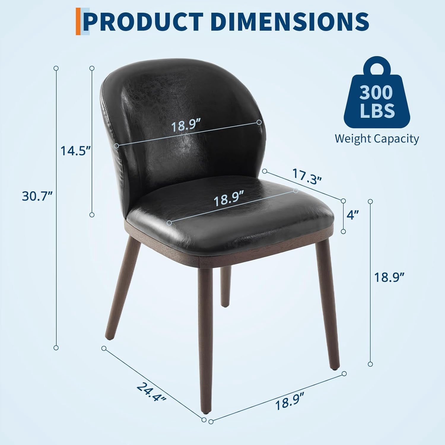 Dining Chairs, Modern Upholstered Kitchen Chairs - Walmart.com