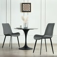 thumbnail image 1 of Dining Chairs Set of 2,Modern Kitchen & Dining Room Chairs Set of 2（Grey), 1 of 7