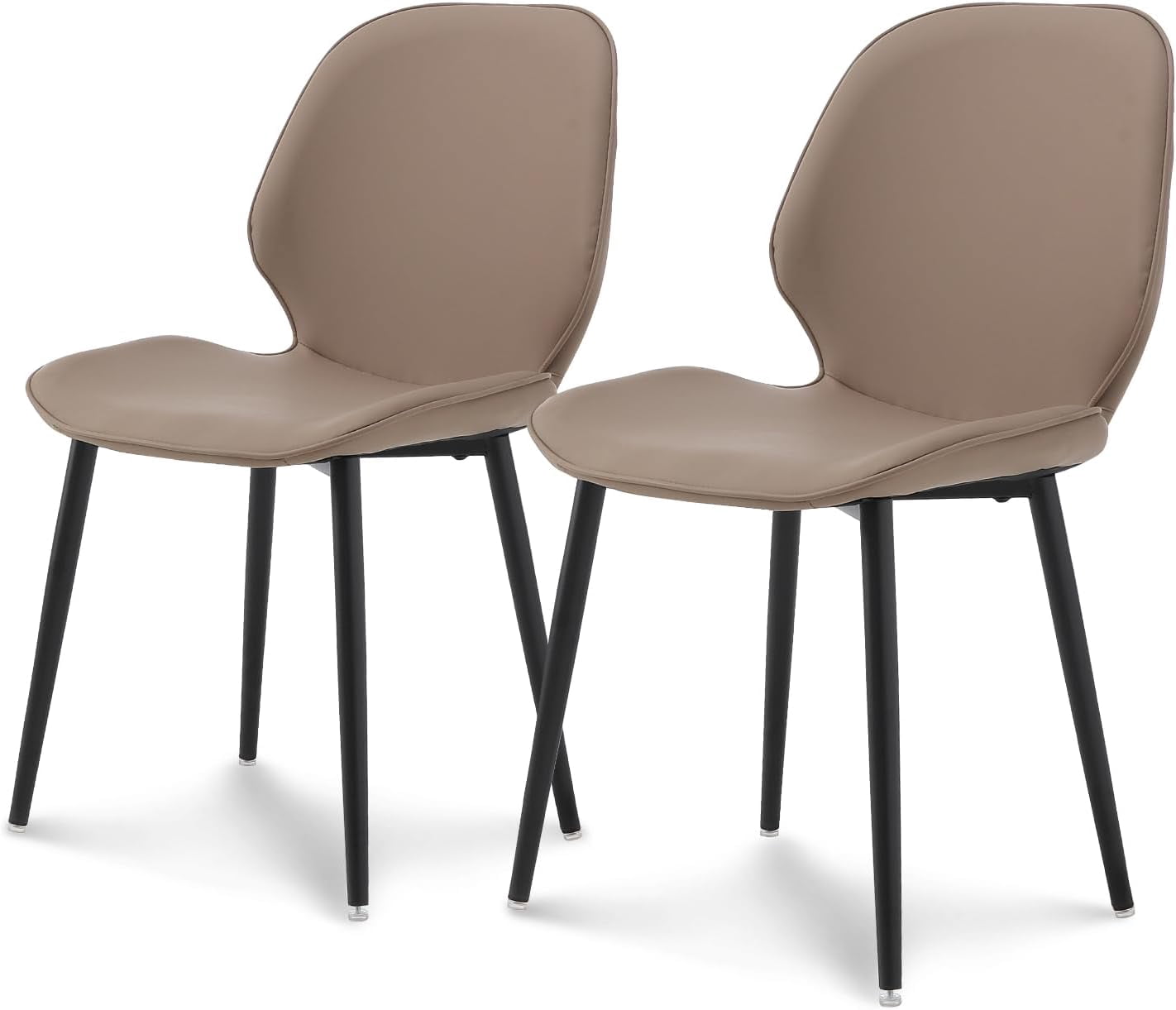 Dining Chairs Set of 2 Upholstered Dining Room Chair Mid Century Modern ...