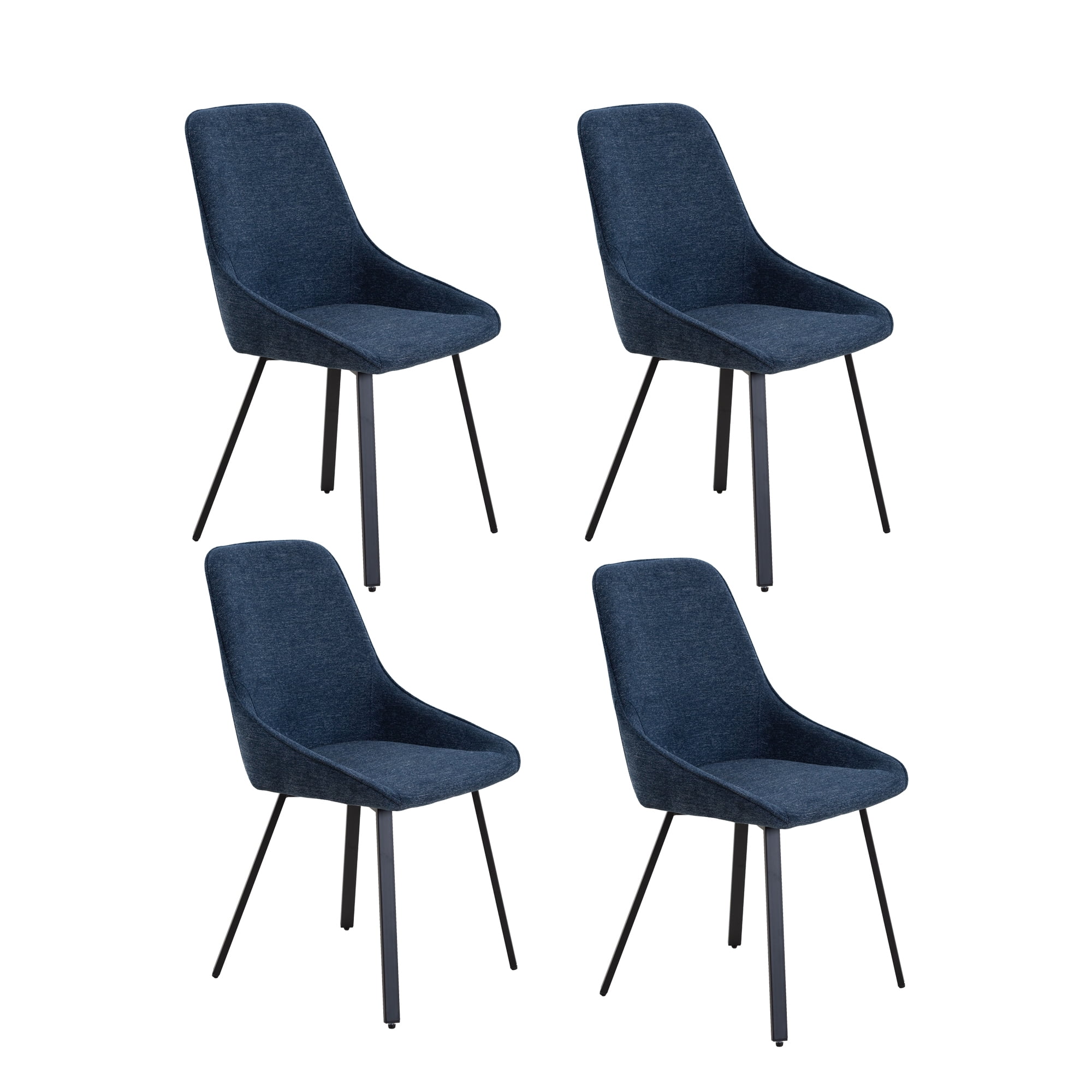 Dining Chairs set of 4, Upholstered Side Chairs, Adjustable Kitchen