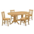 thumbnail image 1 of Dining Dining Table & 4 Chairs, Oak, 1 of 1