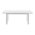 thumbnail image 1 of NovaSolo Halifax Dining Table with Extension in Pure White, 1 of 26