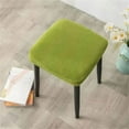 thumbnail image 1 of Dining Room Chair Cover, Elastic Stretch Chair Slipcovers Super Fit Anti-dust Desk Seat Cover Spandex Removable Washable Kitchen Chair Protective Cover Applicable Seat Size 12.99x14.96 Inches (Green), 1 of 4