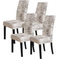 thumbnail image 1 of Dining Room Chair Covers for Dining Room Set of 4,Stretch Dining Chair Cover for Dining Room Kitchen Washable Removable(4Pack,Printed Geometric Pattern), 1 of 6