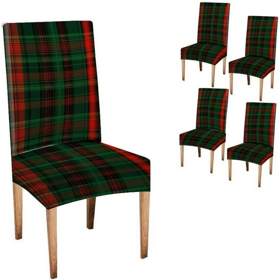 Dining Room Chair Covers Set of 4,Kitchen Chair Covers,Parsons Chair Slipcover,Removable Washable Dining Chair Slipcovers for Home,Hotel,Banquet,Style-1