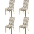 thumbnail image 1 of Dining Room Chair Covers Set of 4, Stretch Spandex Removable Washable Chair Slipcovers，Parsons Chair Slipcover for Dining Room, Restaurant, Kicthen, Hotel, 1 of 6